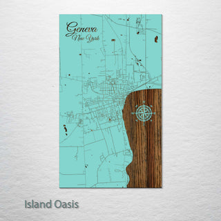 Geneva, New York Street Map