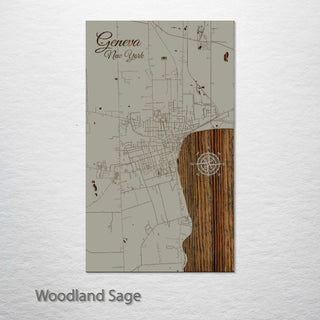 Geneva, New York Street Map