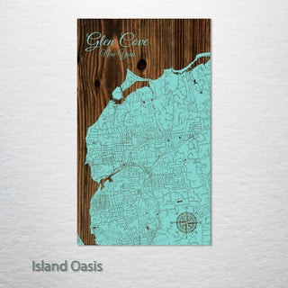 Glen Cove, New York Street Map