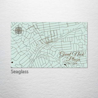 Great Neck Plaza, New York Street Map