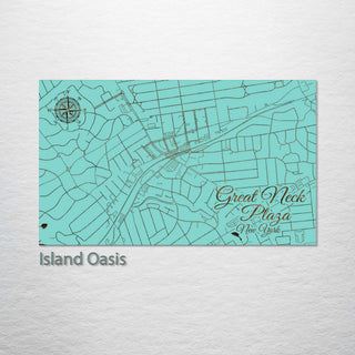Great Neck Plaza, New York Street Map