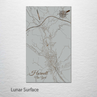 Hornell, New York Street Map