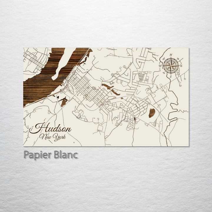 Hudson, New York Street Map