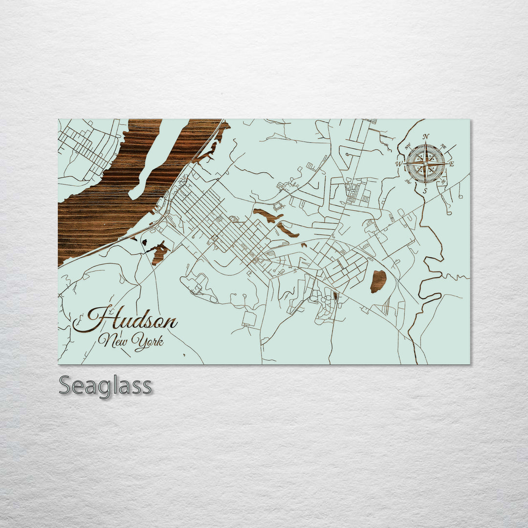 Hudson, New York Street Map