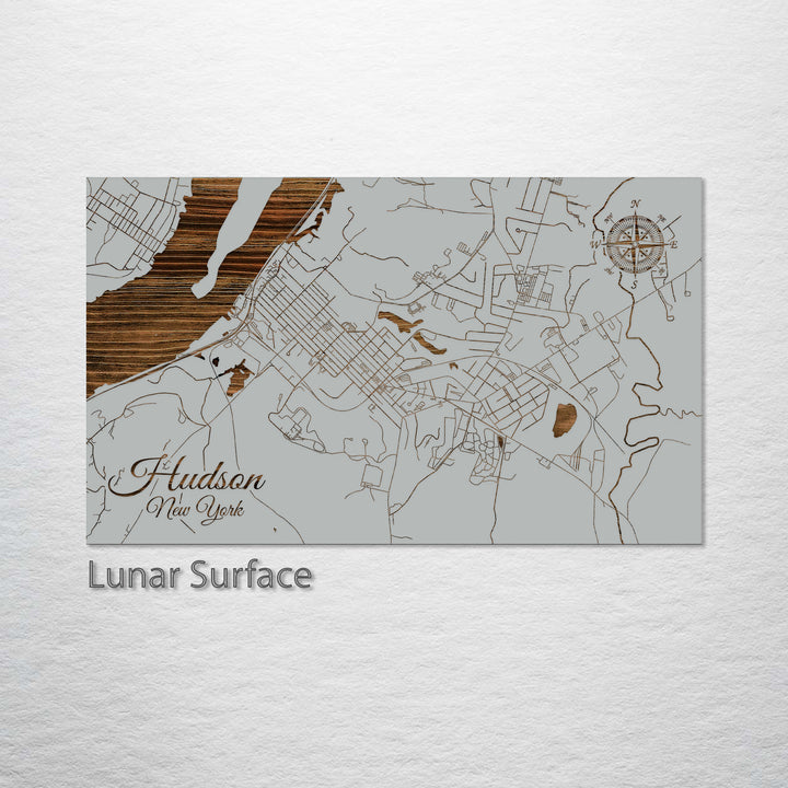 Hudson, New York Street Map