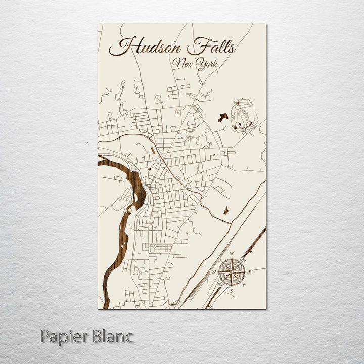 Hudson Falls, New York Street Map