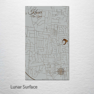 Kaser, New York Street Map