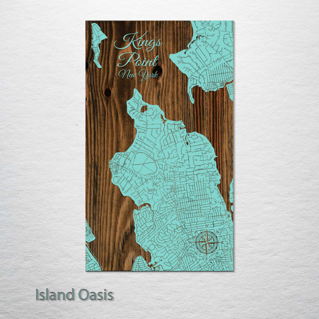 Kings Point, New York Street Map