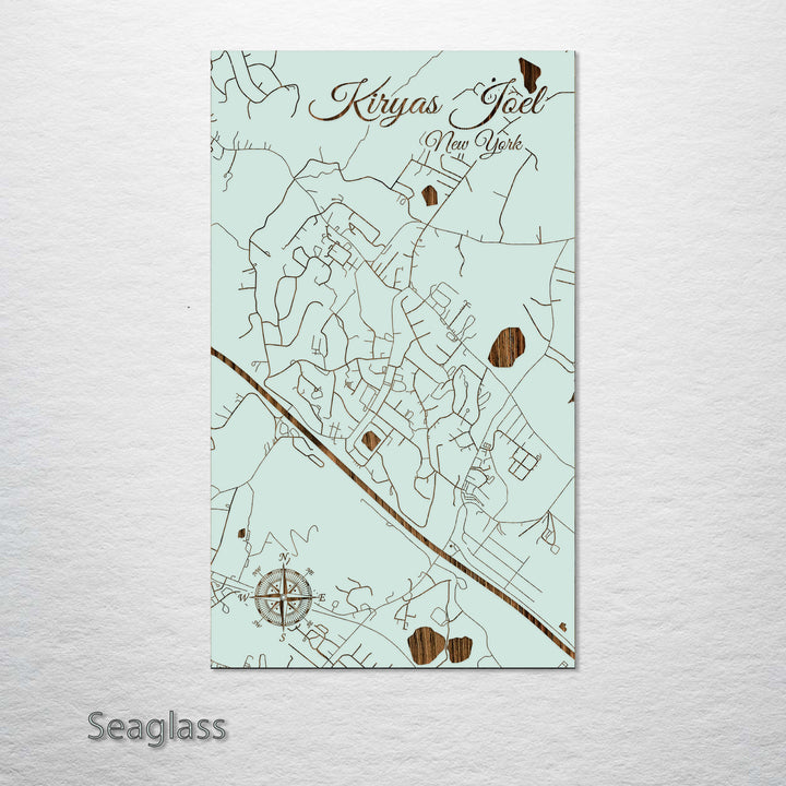 Kiryas Joel, New York Street Map