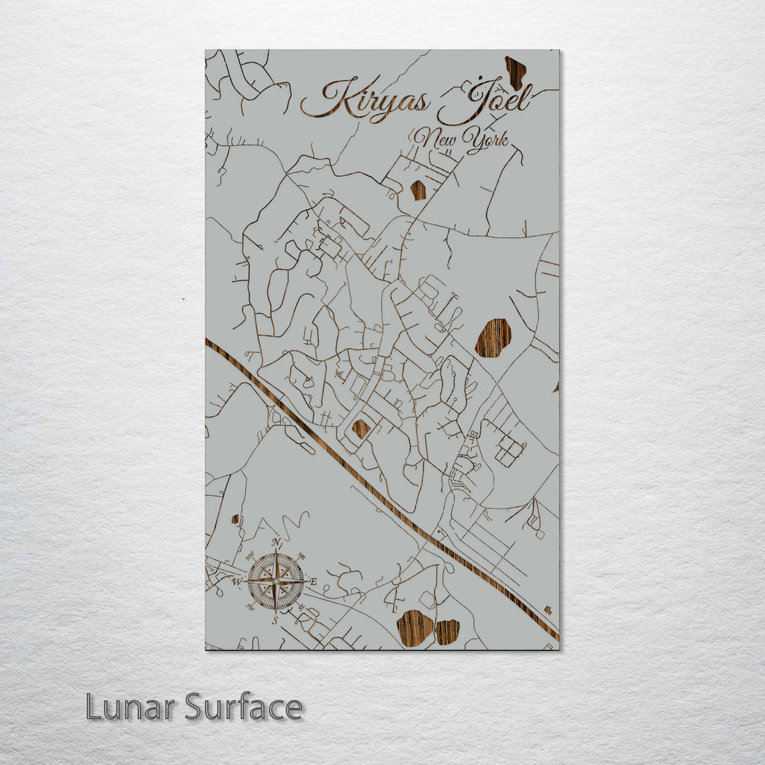 Kiryas Joel, New York Street Map