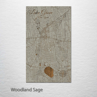 Lake Grove, New York Street Map