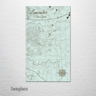 Lancaster, New York Street Map