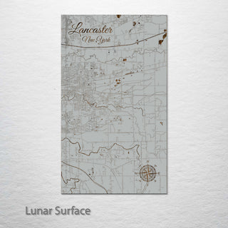Lancaster, New York Street Map