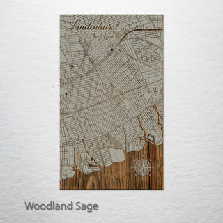 Lindenhurst, New York Street Map