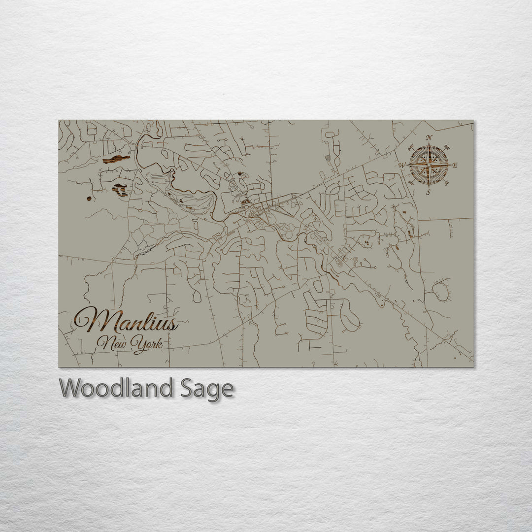 Manlius, New York Street Map