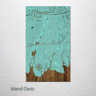 Massapequa Park, New York Street Map