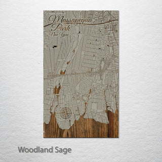 Massapequa Park, New York Street Map