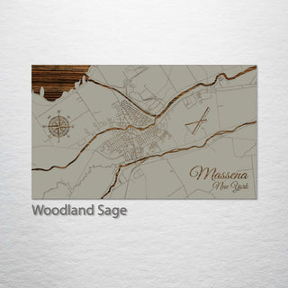 Massena, New York Street Map