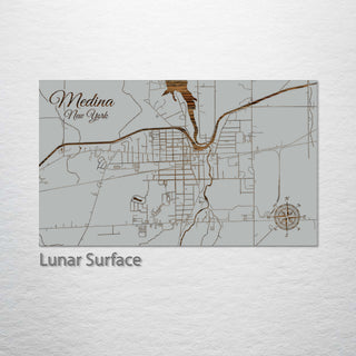 Medina, New York Street Map