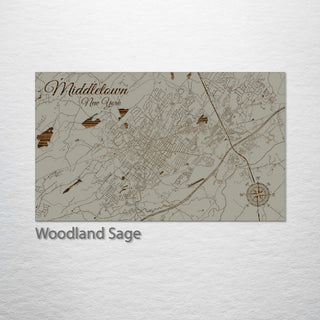 Middletown, New York Street Map