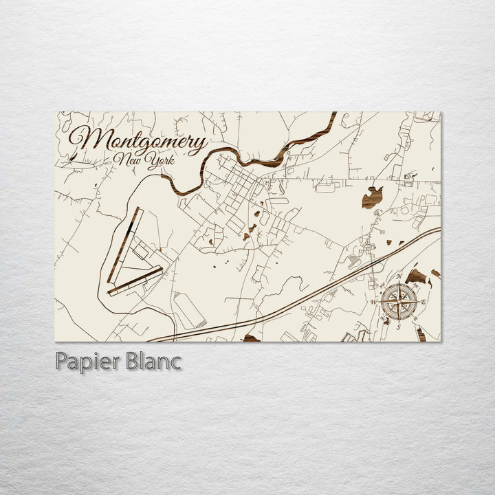 Montgomery, New York Street Map