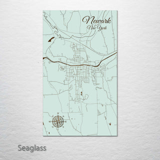 Newark, New York Street Map