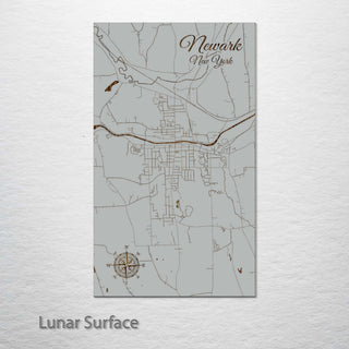 Newark, New York Street Map