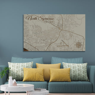 North Syracuse, New York Street Map