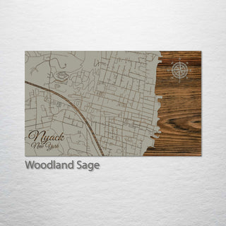 Nyack, New York Street Map