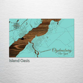 Ogdensburg, New York Street Map