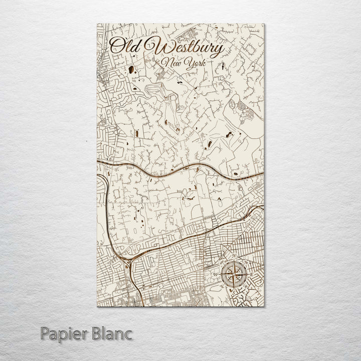 Old Westbury, New York Street Map