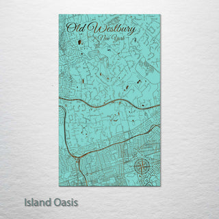 Old Westbury, New York Street Map