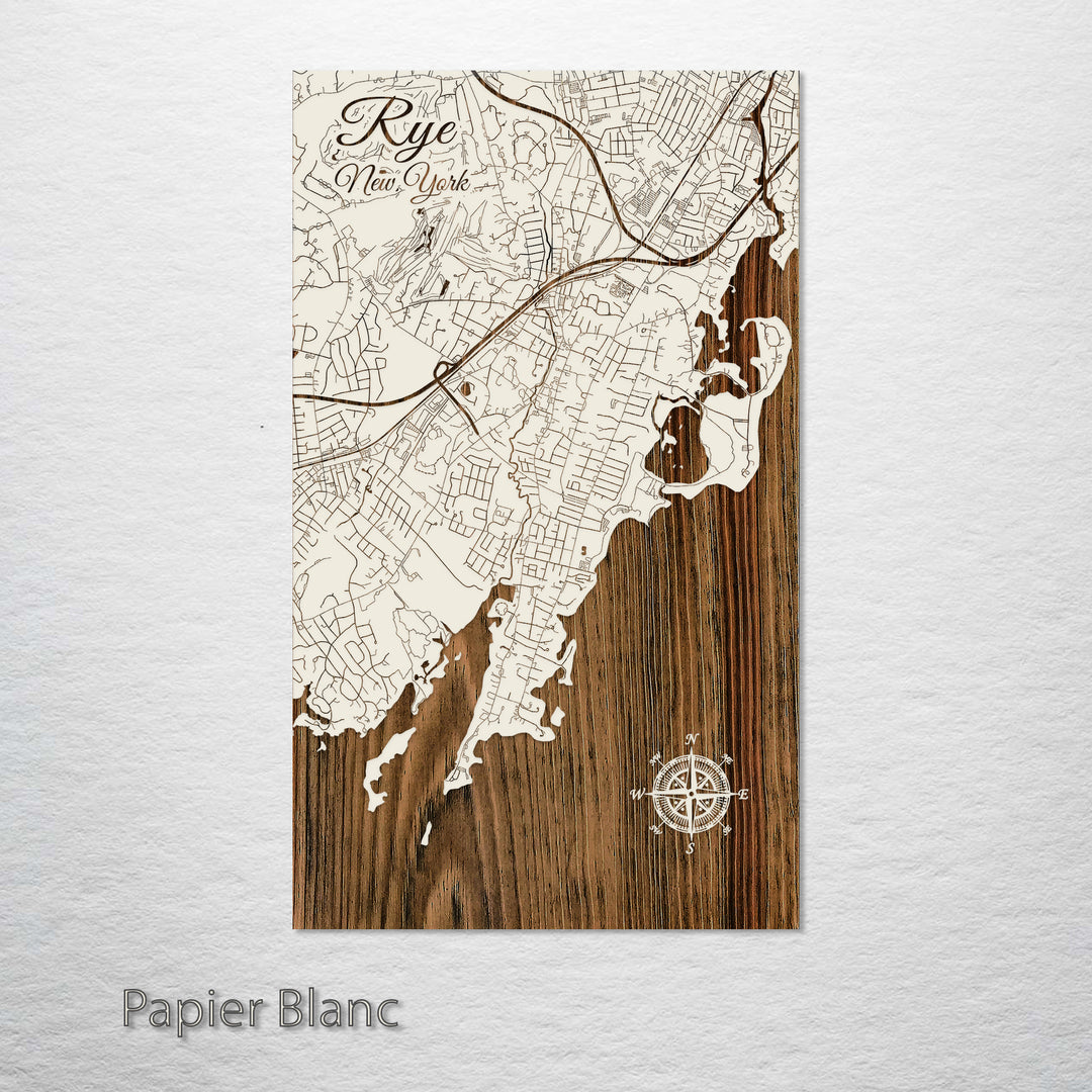 Rye, New York Street Map