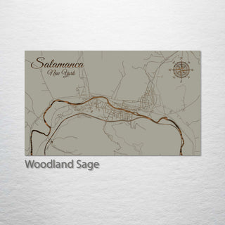 Salamanca, New York Street Map