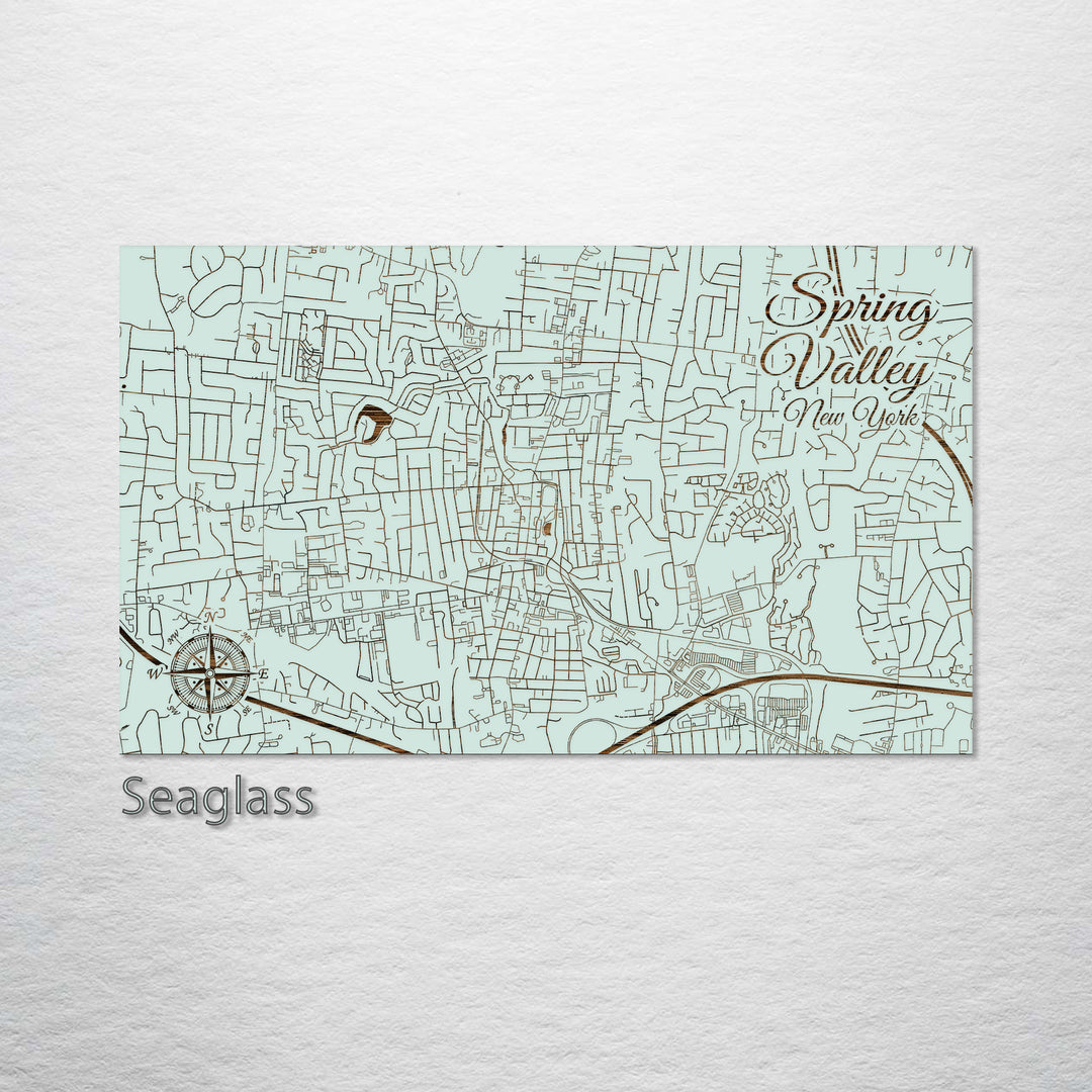 Spring Valley, New York Street Map
