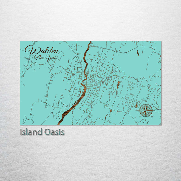 Walden, New York Street Map