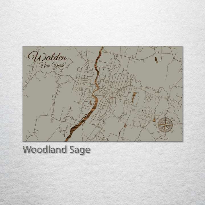 Walden, New York Street Map