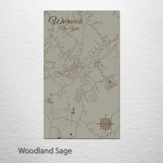 Warwick, New York Street Map