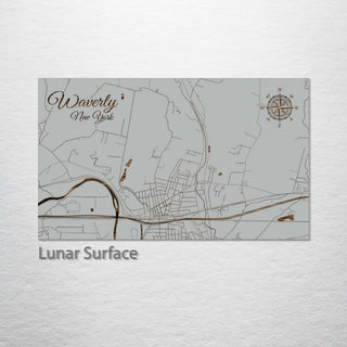 Waverly, New York Street Map