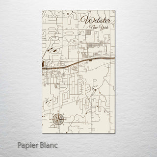 Webster, New York Street Map
