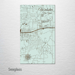 Webster, New York Street Map