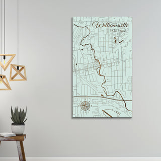 Williamsville, New York Street Map