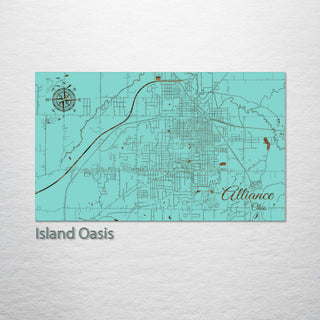 Alliance, Ohio Street Map