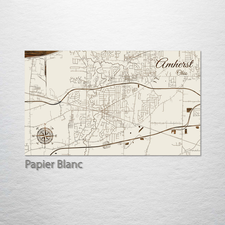 Amherst, Ohio Street Map