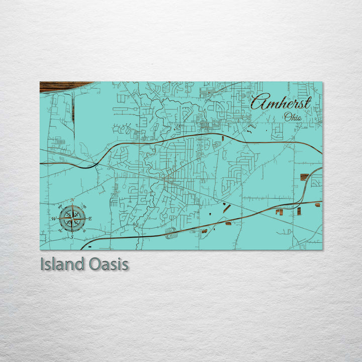 Amherst, Ohio Street Map