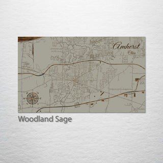Amherst, Ohio Street Map