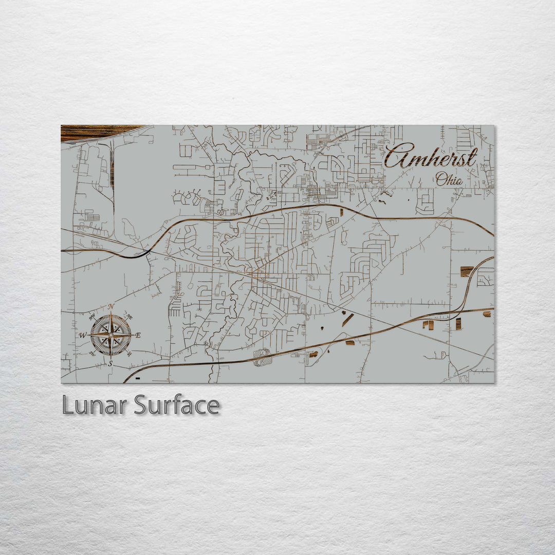 Amherst, Ohio Street Map