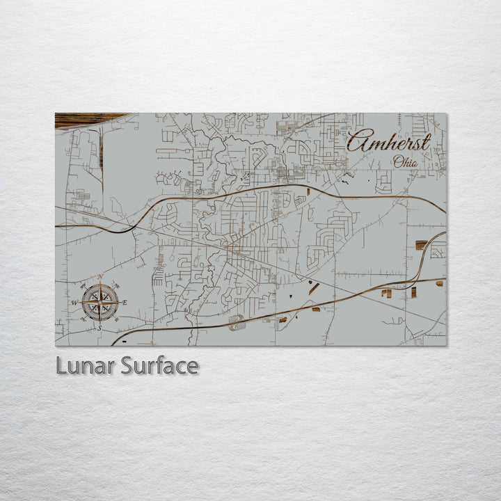 Amherst, Ohio Street Map