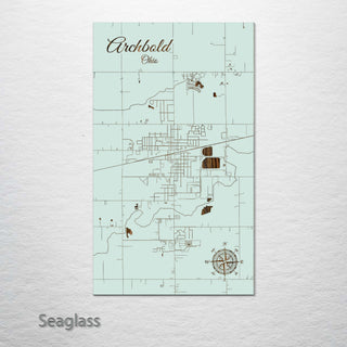 Archbold, Ohio Street Map