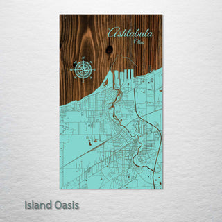 Ashtabula, Ohio Street Map